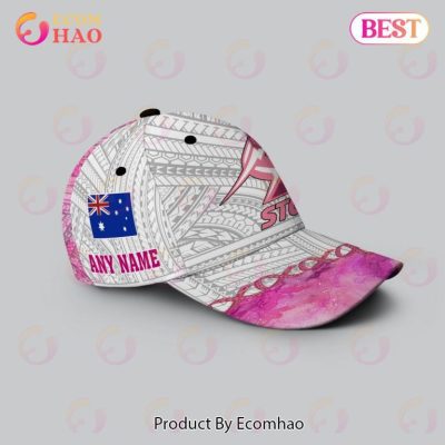 NRL Melbourne Storm Custom Name Fight Cancer Pink Classic Cap