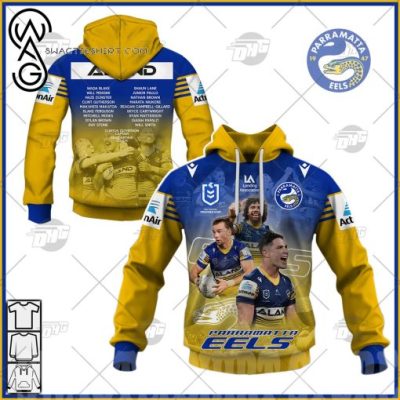 NRL Parramatta Eels Memorable Moments Pullover Hoodie