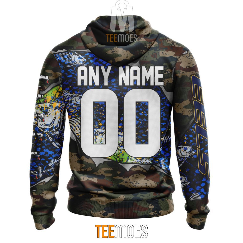 NRL Parramatta Eels Custom Name Number Special Camo Fishing Pullover Hoodie NRL Parramatta Eels Custom Name Number Special Camo Fishing Pullover Hoodie