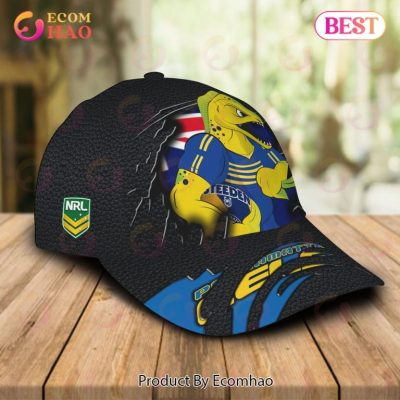 NRL Parramatta Eels Custom Name Mascot Scratch Classic Cap