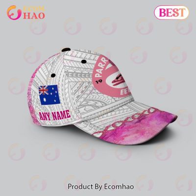 NRL Parramatta Eels Custom Name Fight Cancer Pink Classic Cap