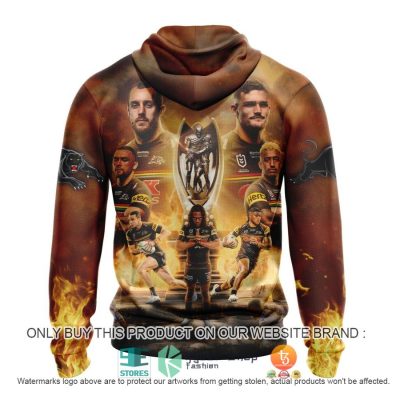 NRL Penrith Panthers Golden Legend Premiers 2022 - 2023 Pullover Hoodie