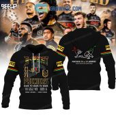 NRL Penrith Panthers 3 Peat Premiers 2023 Black Pullover Hoodie