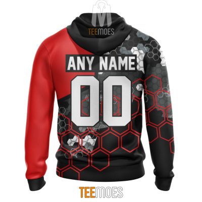 NRL Penrith Panthers Custom Name Number Motocross Concept Pullover Hoodie
