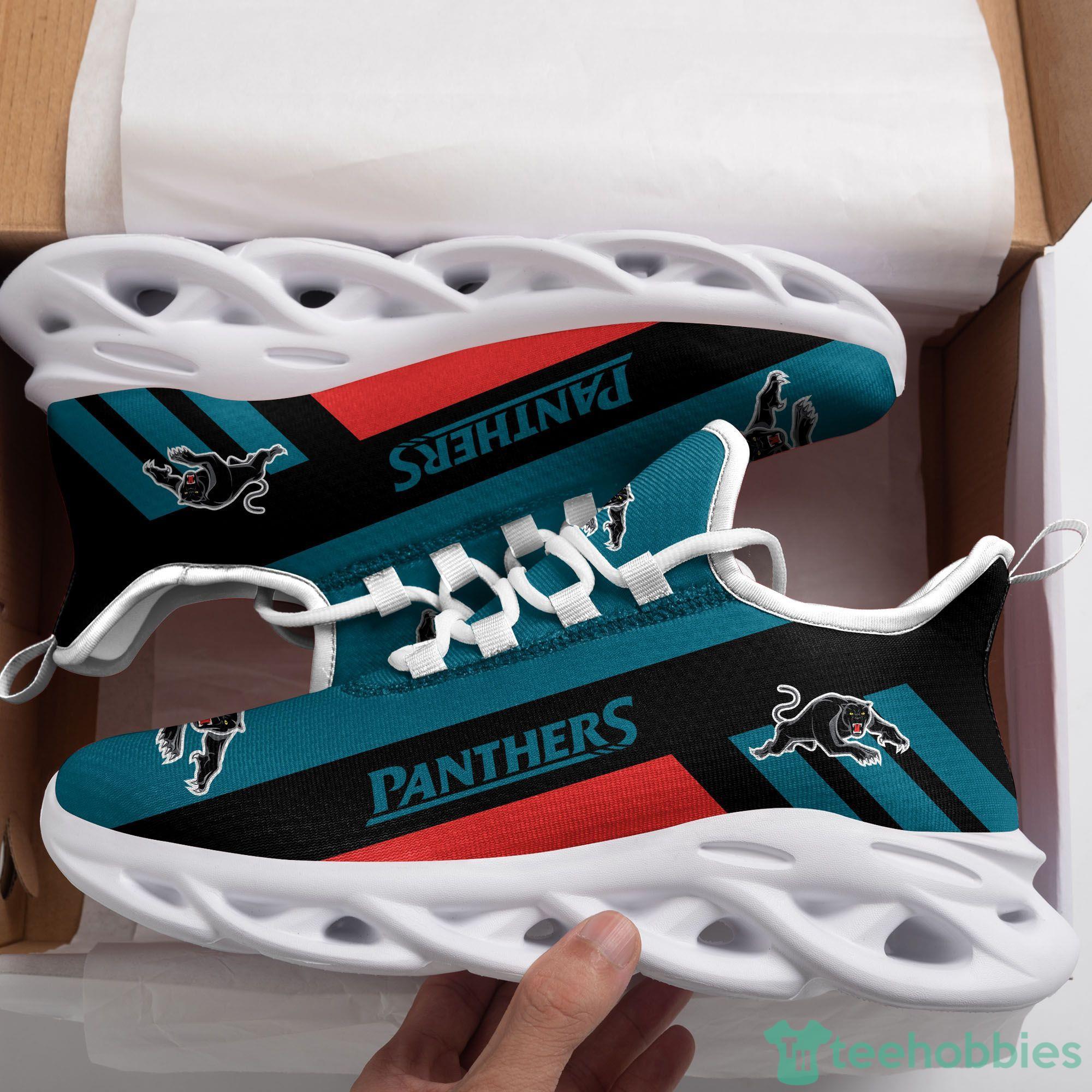 NRL Penrith Panthers Blue Black Max Soul Shoes V3 NRL Penrith Panthers Blue Black Max Soul Shoes V3