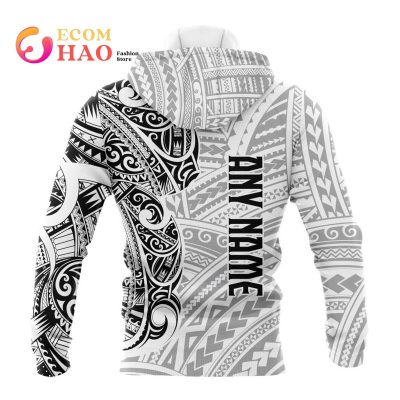 NRL Penrith Panthers Custom Name Indigenous Pullover Hoodie V2