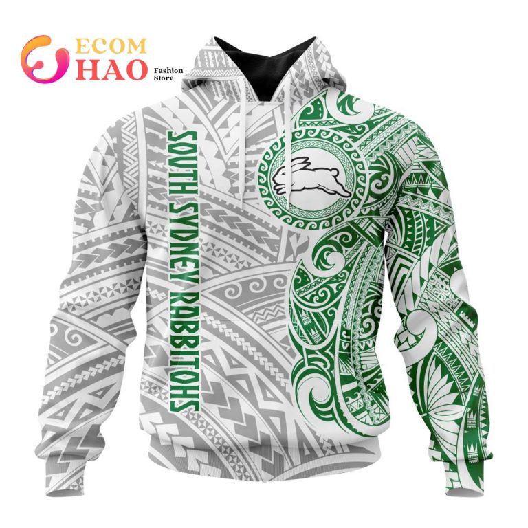 NRL South Sydney Rabbitohs Custom Name Indigenous Pullover Hoodie V20 NRL South Sydney Rabbitohs Custom Name Indigenous Pullover Hoodie V20