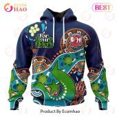 NRL Sydney Roosters Custom Name Number Special Design NAIDOC Pullover Hoodie