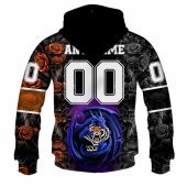 Nrl Wests Tigers Custom Name Number Rose Dragon Pullover Hoodie Back.jpg - demo10