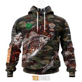 Nrl Wests Tigers Custom Name Number Special Camo Fishing Pullover Hoodie Front.jpg - demo10