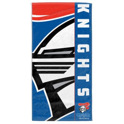 NRL Newcastle Knights Beach Towel V1