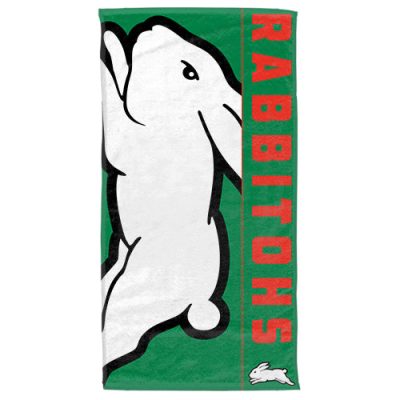 NRL South Sydney Rabbitohs Beach Towel V1