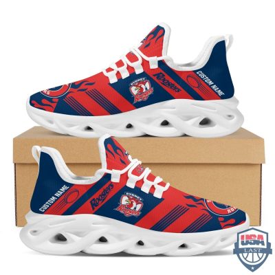 NRL Sydney Roosters Custom Name Max Soul Shoes V6