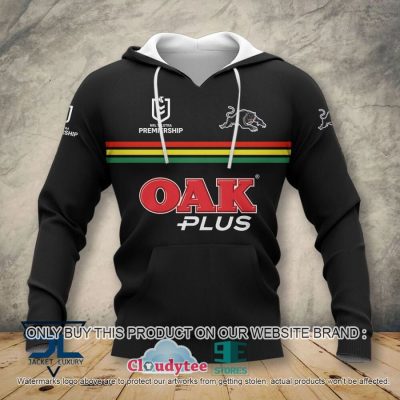 NRL Penrith Panthers Premiers 2022 - 2023 Back 2 Back Mascot Pullover Hoodie