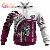 Personalized Nrl Manly Warringah Sea Eagles Native Skull 3d Hoodie 2 Ptf2a.jpg - demo10