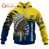 Personalized Nrl North Queensland Cowboys Native Skull 3d Hoodie 2 Adpck.jpg - demo10