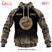 NRL Parramatta Eels Custom Name Number Camo Pullover Hoodie