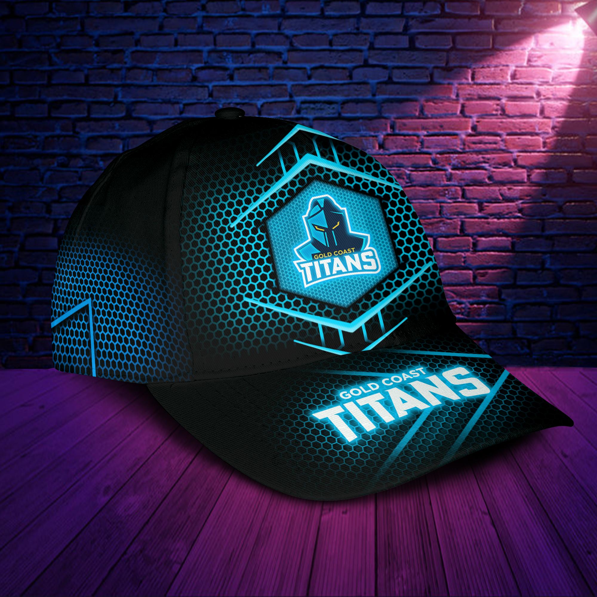 NRL Gold Coast Titans Blue Classic Cap NRL Gold Coast Titans Blue Classic Cap