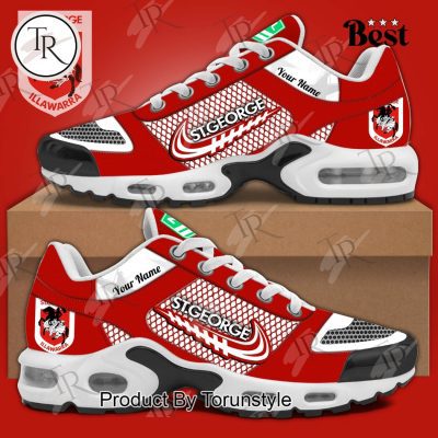 St. George Illawarra Dragons 2025 Custom Name Limited Edition TN Shoes