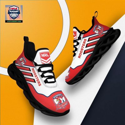 NRL Sydney Roosters White Red Max Soul Shoes