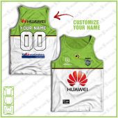 Personalised Tank top Vintage NRL team Custom name and number Footy vintage tank top for fans- vtgtt095