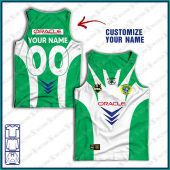 Personalised Tank top Vintage NRL team Custom name and number Footy vintage tank top for fans- vtgtt095