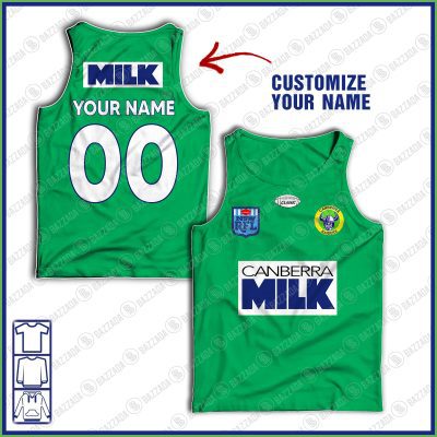 Personalised Tank top Vintage NRL team Custom name and number Footy vintage tank top for fans- vtgtt095