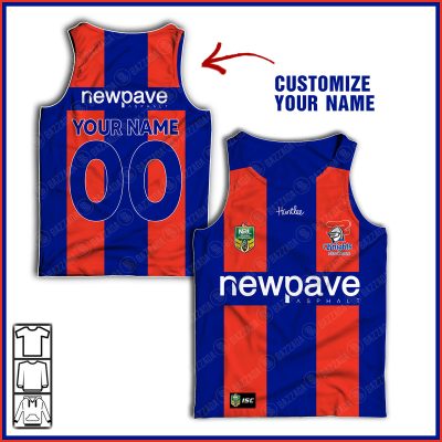Personalised Tank top Vintage NRL team Custom name and number Footy vintage tank top for fans- vtgtt034