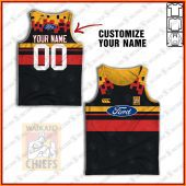 Personalise Throwback Waikato Chiefs Super Rugby Vintage 1997 Tank Top