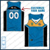 Personalised Tank top Vintage NRL team Custom name and number Footy vintage tank top for fans- vtgtt036