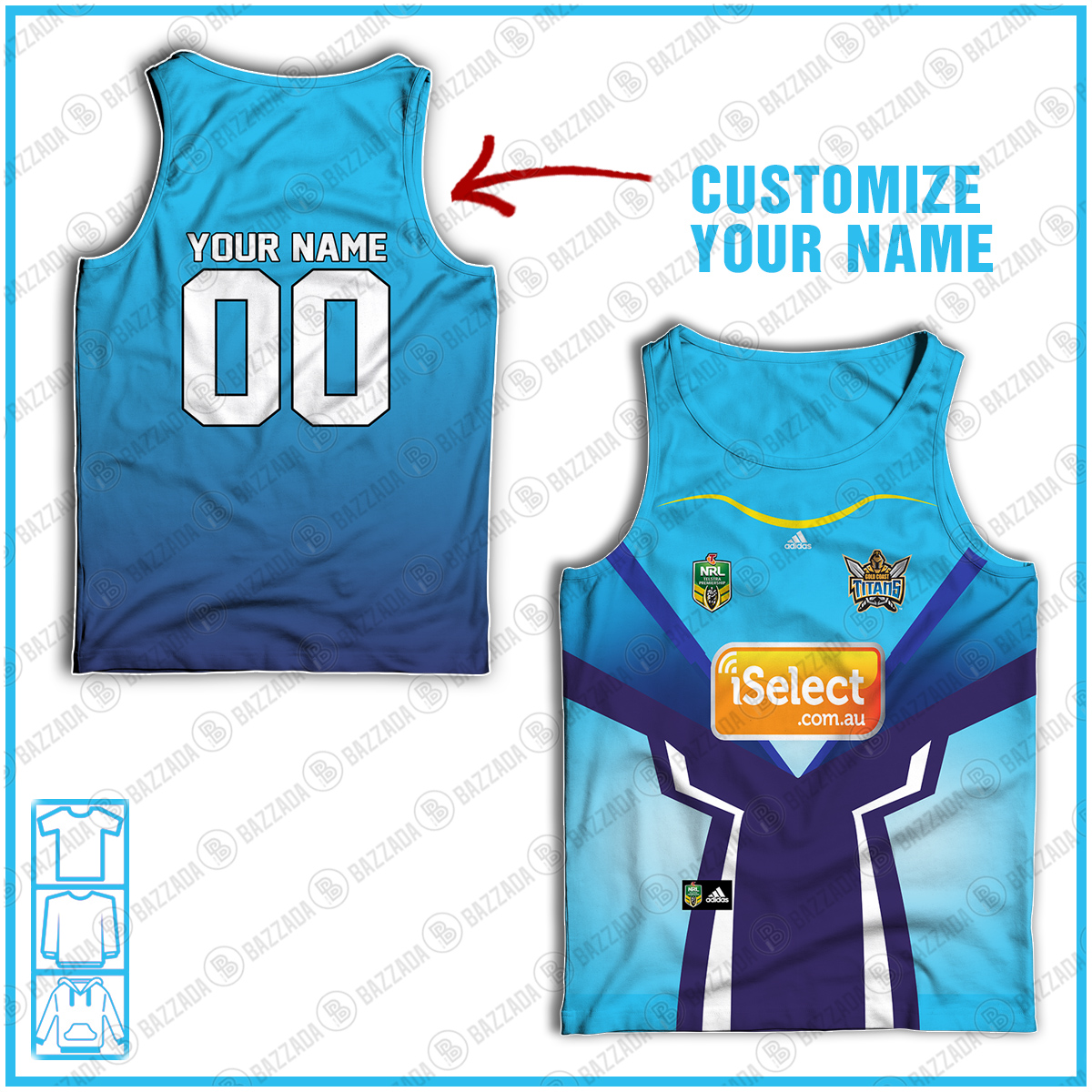 Personalised Tank top Vintage NRL team Custom name and number Footy vintage tank top for fans- vtgtt034 Personalised Tank top Vintage NRL team Custom name and number Footy vintage tank top for fans- vtgtt034