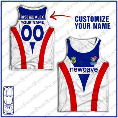 Personalised Tank top Vintage NRL team Custom name and number Footy vintage tank top for fans- vtgtt034