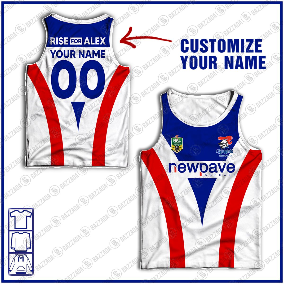 Personalised Tank top Vintage NRL team Custom name and number Footy vintage tank top for fans- vtgtt034 Personalised Tank top Vintage NRL team Custom name and number Footy vintage tank top for fans- vtgtt034