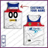 Personalised Tank top Vintage NRL team Custom name and number Footy vintage tank top for fans- vtgtt034