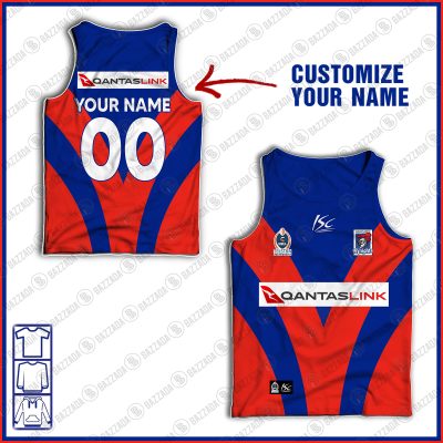 Personalised Tank top Vintage NRL team Custom name and number Footy vintage tank top for fans- vtgtt034