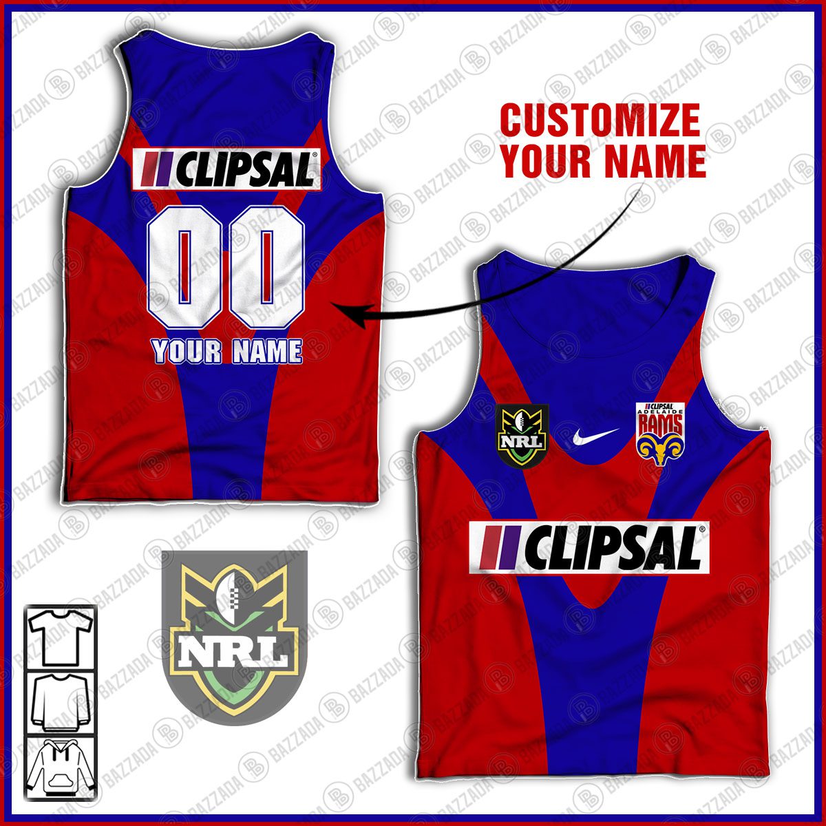 Personalised Tank top Vintage NRL team Custom name and number Footy vintage tank top for fans- vtgtt034 Personalised Tank top Vintage NRL team Custom name and number Footy vintage tank top for fans- vtgtt034