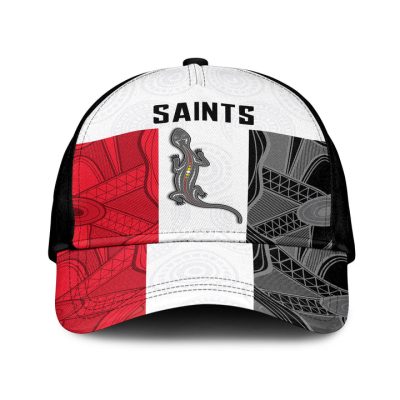 AFL St Kilda Saints Indigenous White Classic Cap