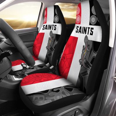 AFL St Kilda Saints Indigenous Car Seat Covers V1