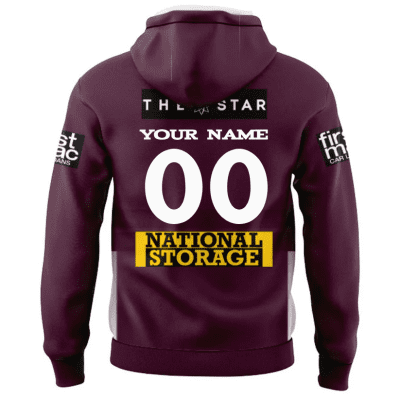 Personalized Brisbane Broncos NRL 2026 Home Jersey Hoodie, Tshirt