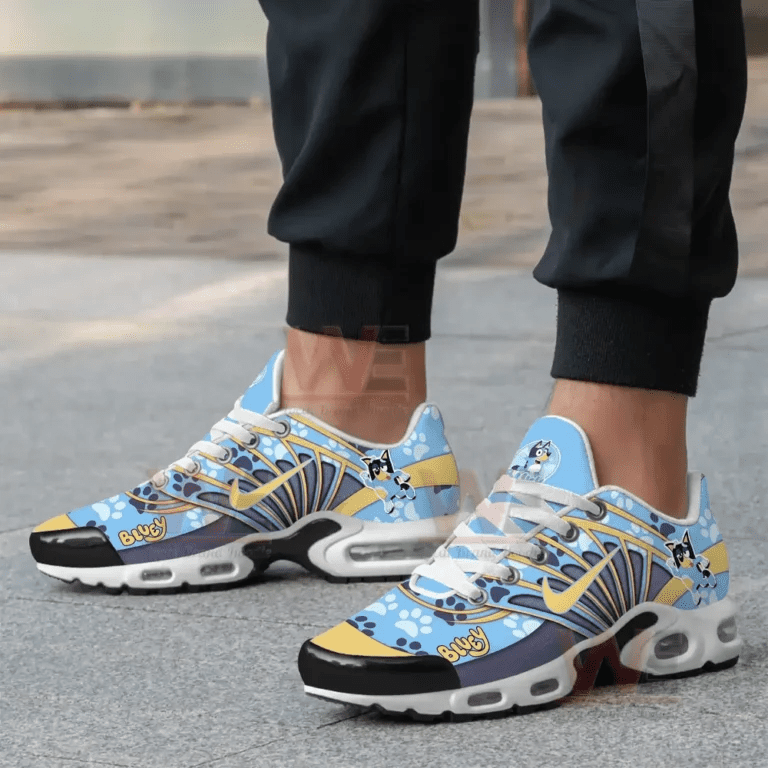 Bluey Air Max Plus TN Shoes- Bluey Foootwear Bluey Air Max Plus TN Shoes- Bluey Foootwear