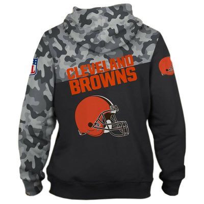 NFL Cleveland Browns Camo Pullover Hoodie