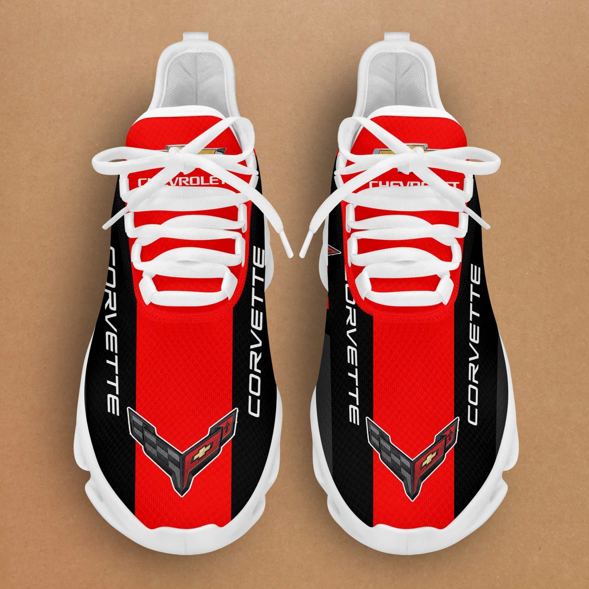 Chevrolet Corvette Red Black Max Soul Shoes Chevrolet Corvette Red Black Max Soul Shoes