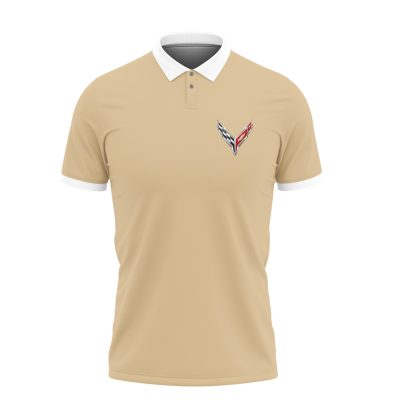 Chevrolet Corvette Simple Polo Shirt