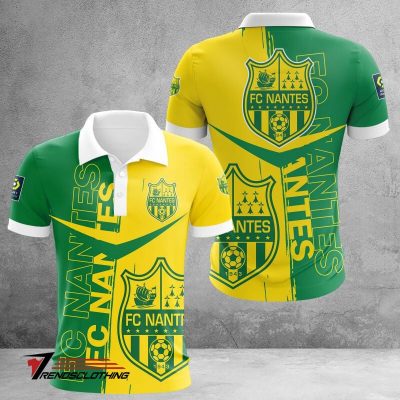 FC Nantes Green Yellow Polo Shirt