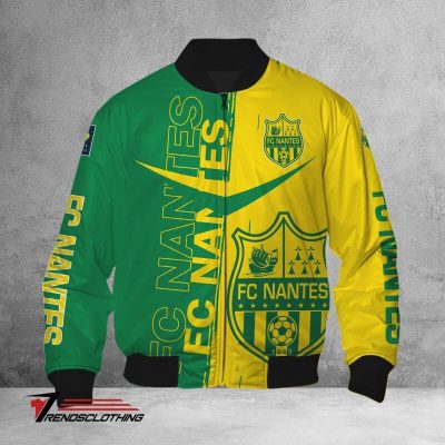 FC Nantes Green Yellow Bomber Jacket