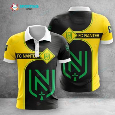 FC Nantes Yellow Black Polo Shirt