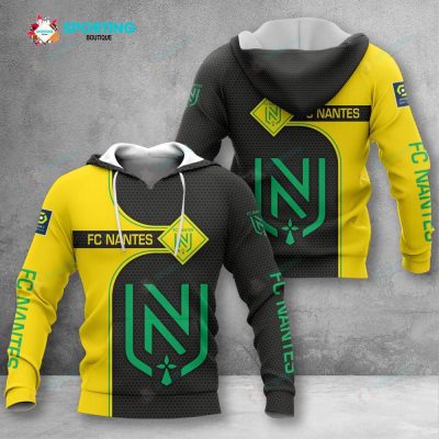 FC Nantes Yellow Black Pullover Hoodie