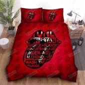The Rolling Stones Tongue Pattern Bedding Set