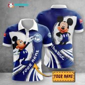 Hertha BSC Custom Name Mickey Polo Shirt
