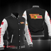 1. FC Union Berlin Black White Baseball Jacket